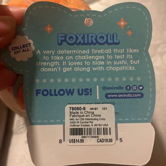 New with tags anirollz - Picture 3 of 3